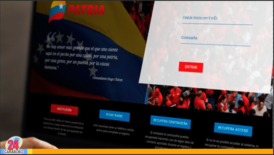 actualizar en tu cuenta en Patria en julio 2026