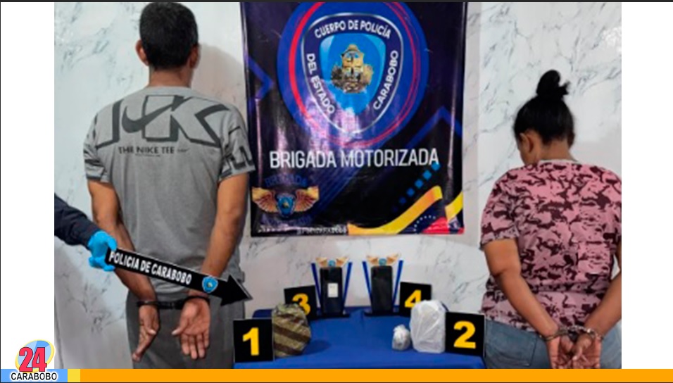 Dos personas capturadas en Naguanagua