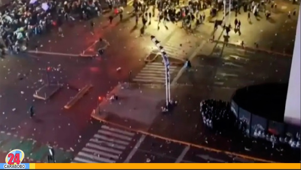 disturbios en Buenos Aires