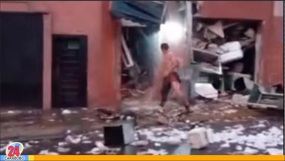 Explosión de una bombona de gas en Caracas