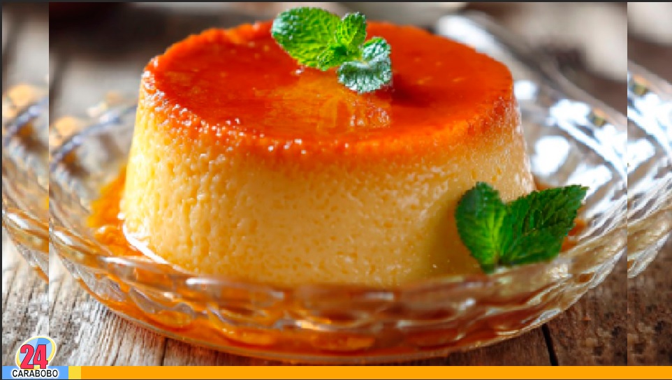 Flan exprés sin horno