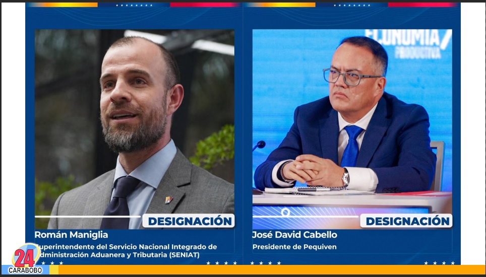 Designadas nuevas autoridades del Seniat y de Pequiven