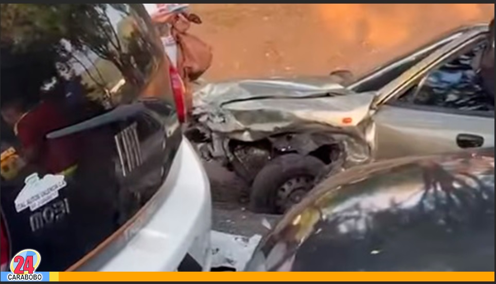 Fuerte accidente en la avenida Don Julio Centeno