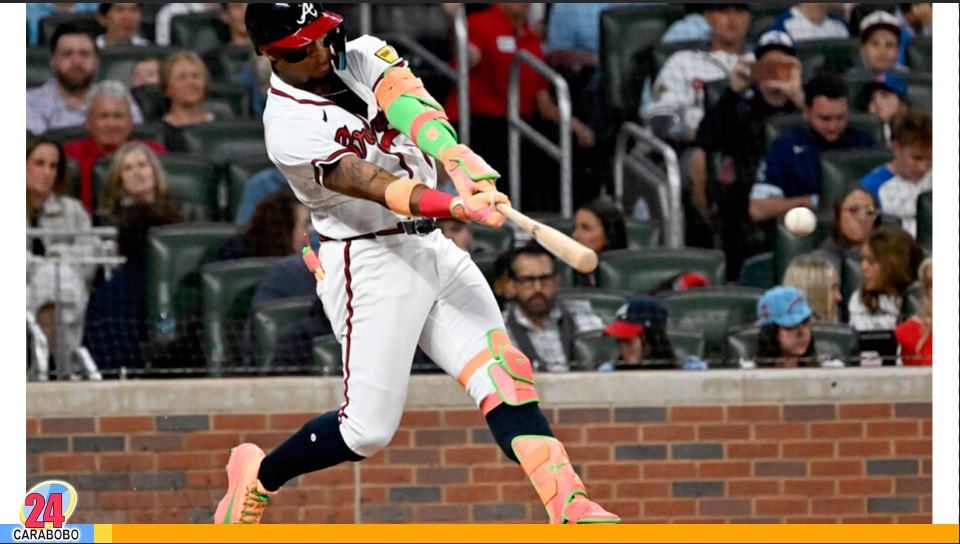 Acuña Jr con una gran jugada