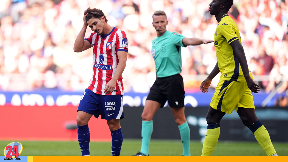 Atlético de Madrid empata con Villarreal