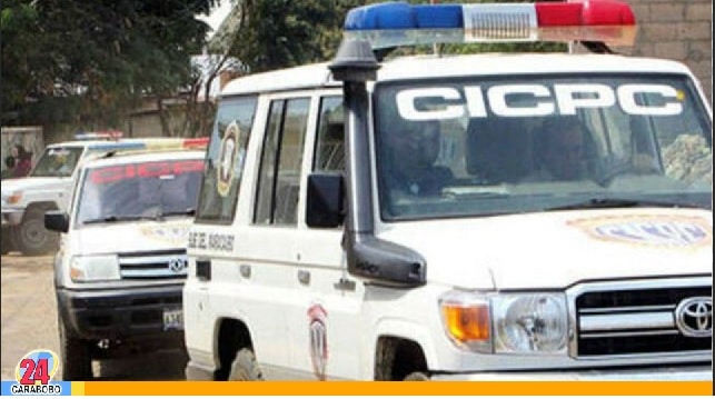 cadáver de un hombre en urbanización en Maracay
