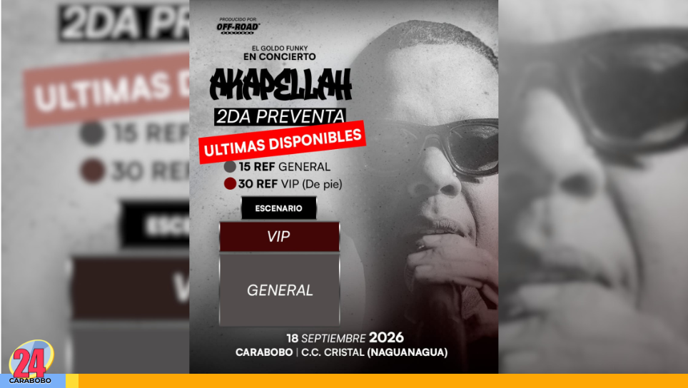 Concierto de Akapellah 18 de septiembre