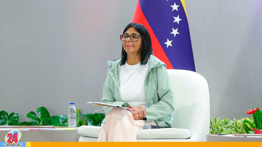 Delcy Rodríguez sistema eléctrico