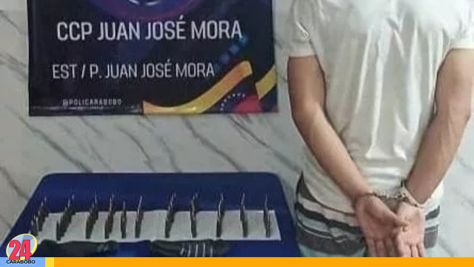 Detenido con municiones de fusil en Morón