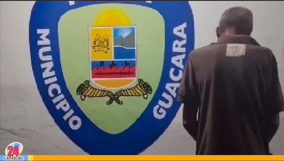 Sexagenario detenido en Guacara