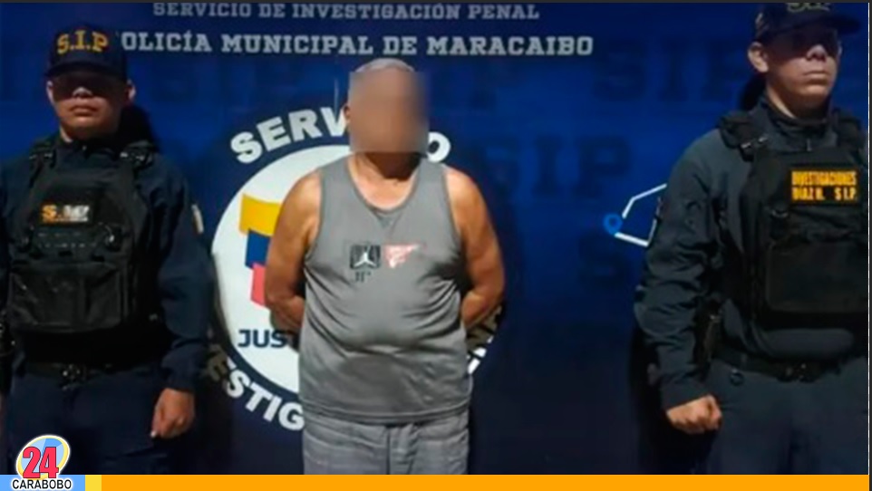 Sexagenario detenido en Maracaibo