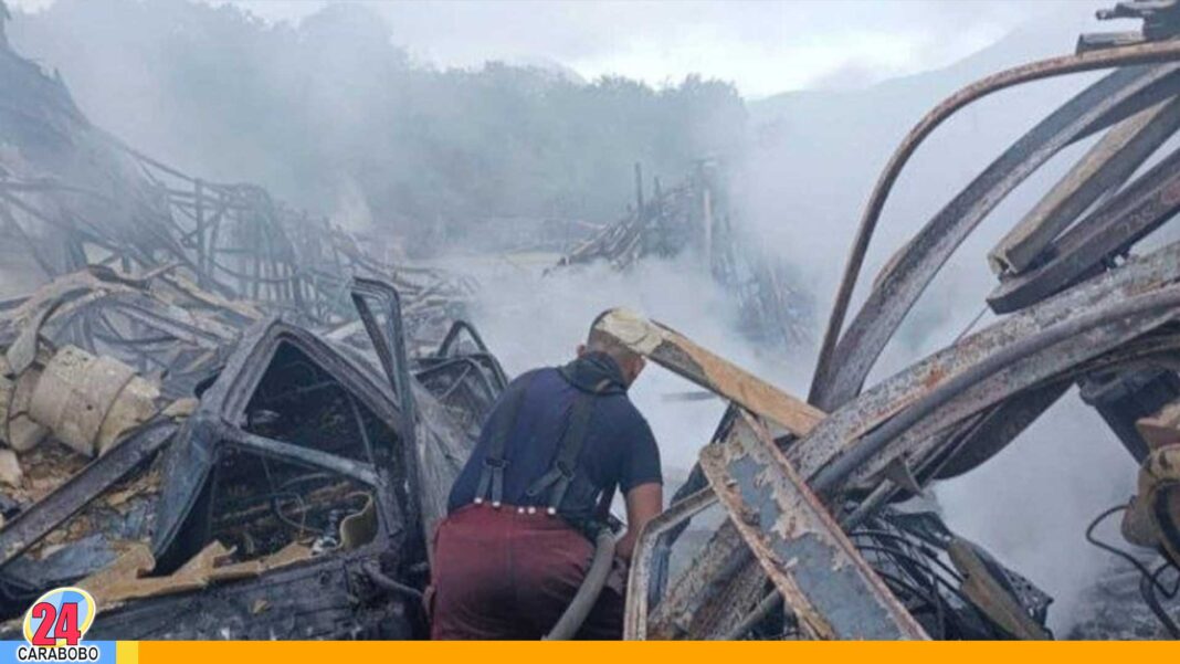 Incendio en El Llanito