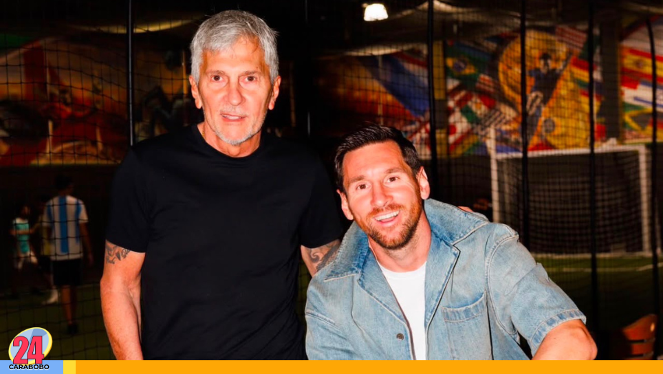 Lionel Messi despide a su padre