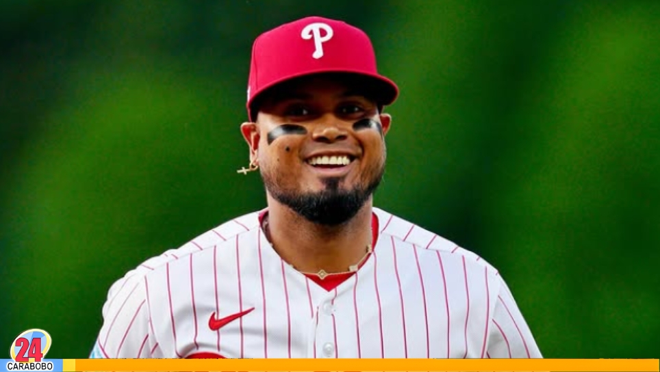 Luis Arráez debut en Philadelphia
