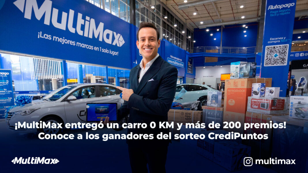 Multimax Credipuntos los ganadores Agosto