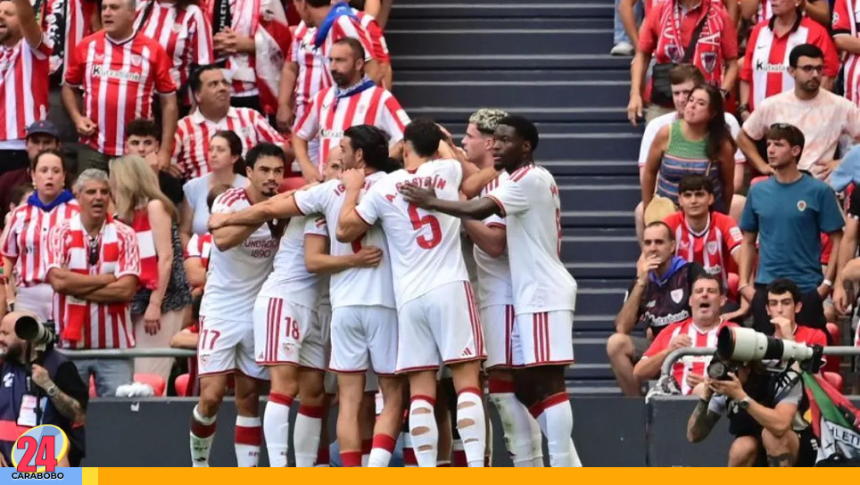 Sevilla venció al Athletic Bilbao