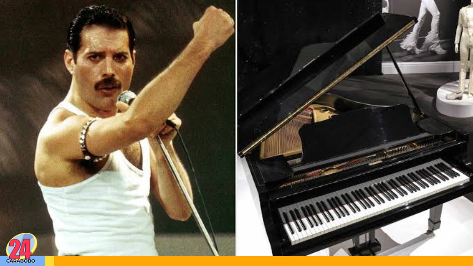 Subastan piano de Freddie Mercury