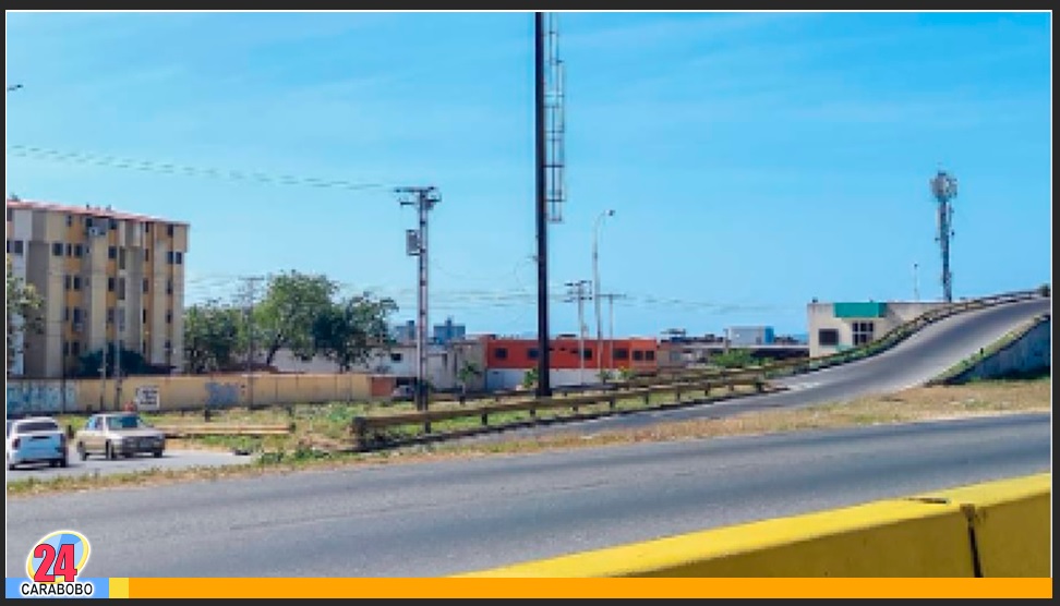 Hecho vial en el retorno de Los Caobos