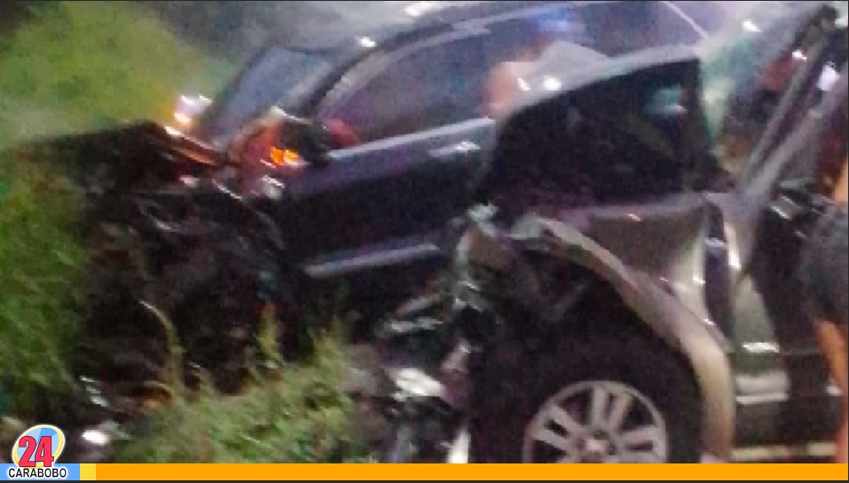 Accidente en la Autopista Valencia Puerto Cabello