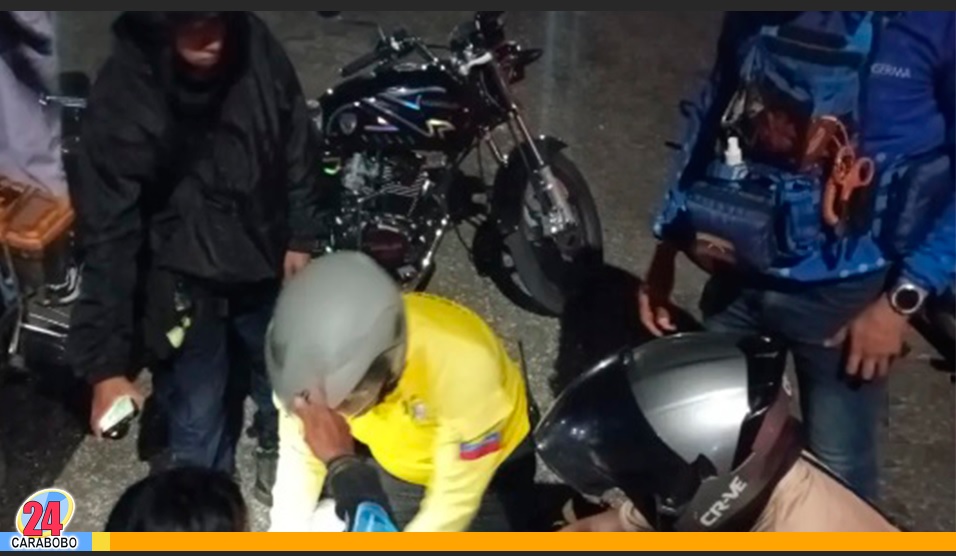 Hecho vial en la Autopista Valencia Puerto Cabello