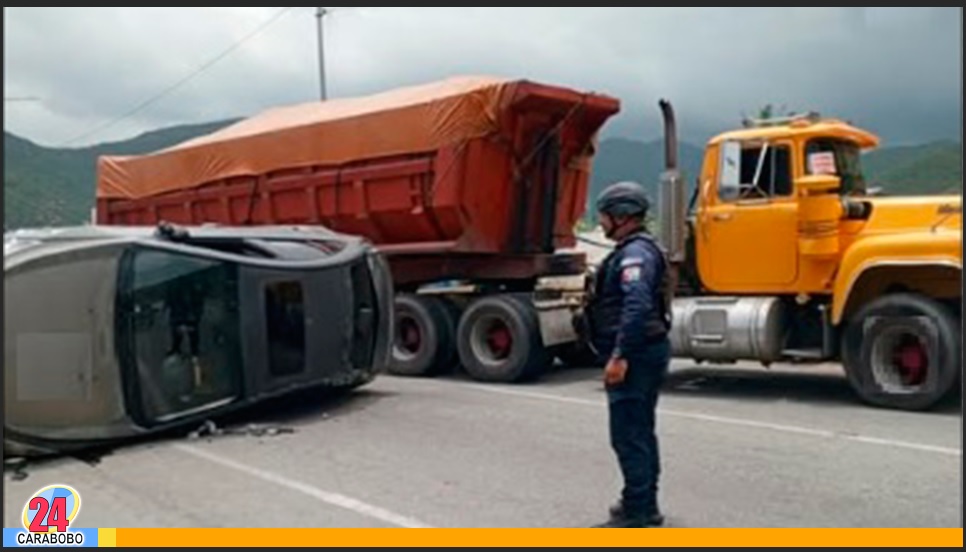Accidente de tránsito en Puerto Cabello