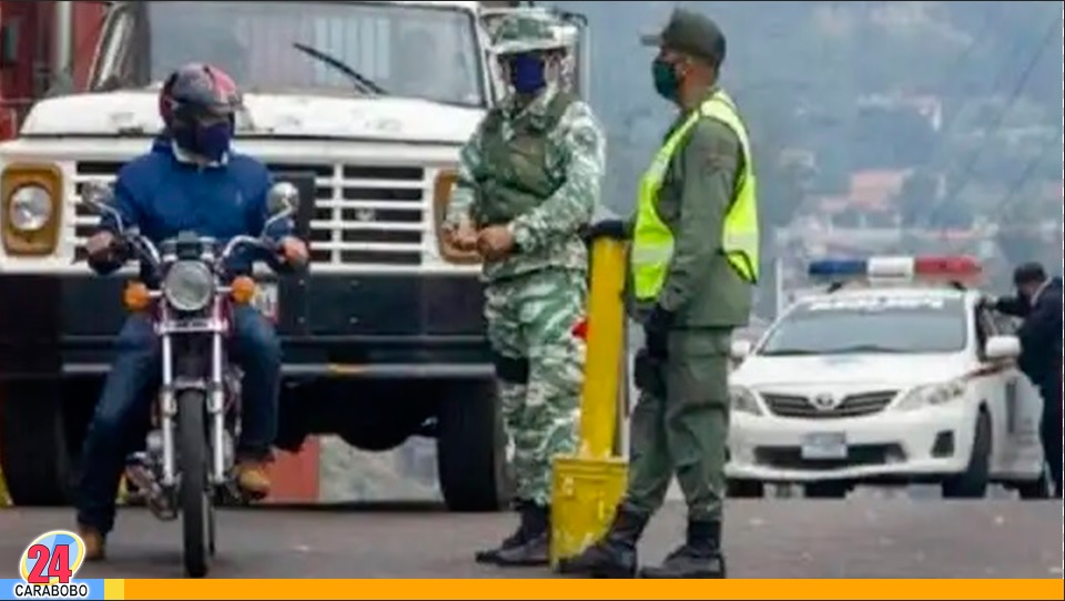 Alcabalas policiales en el país