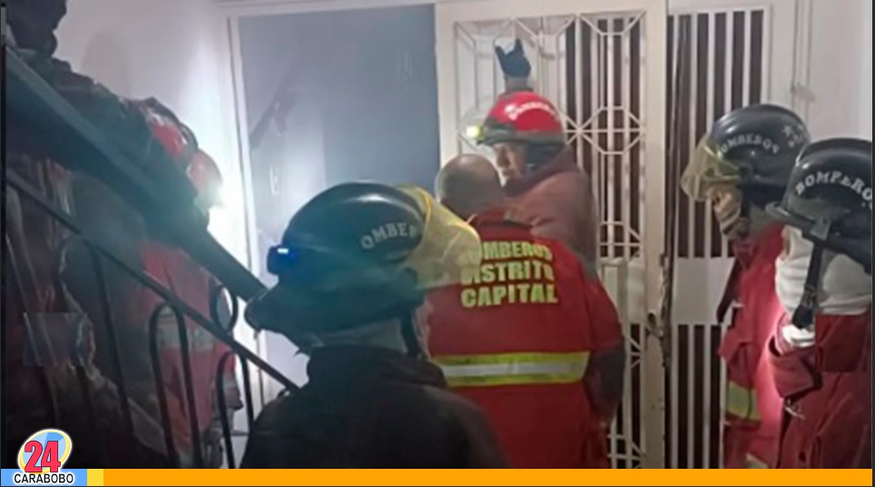 Conato de incendio en Caracas