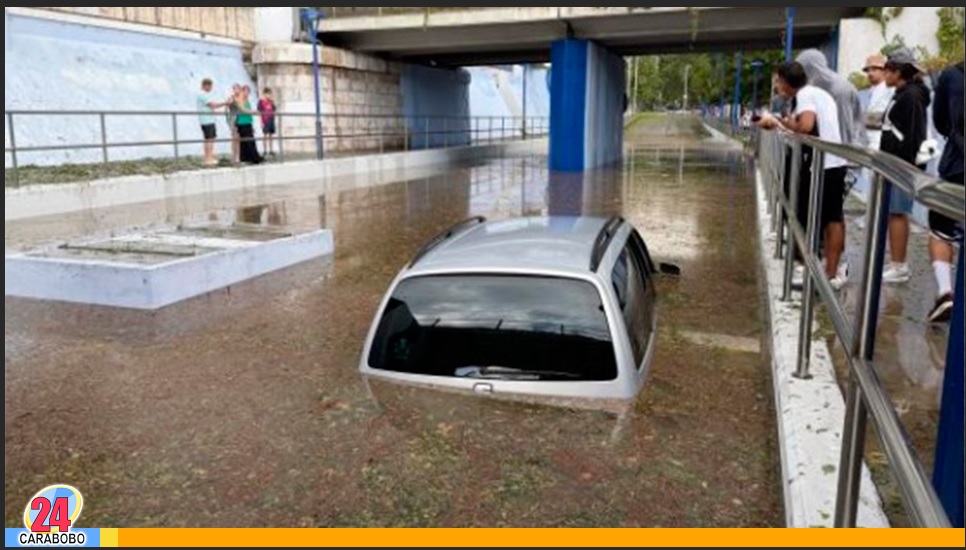 Tormentas con granizo en Tarragona