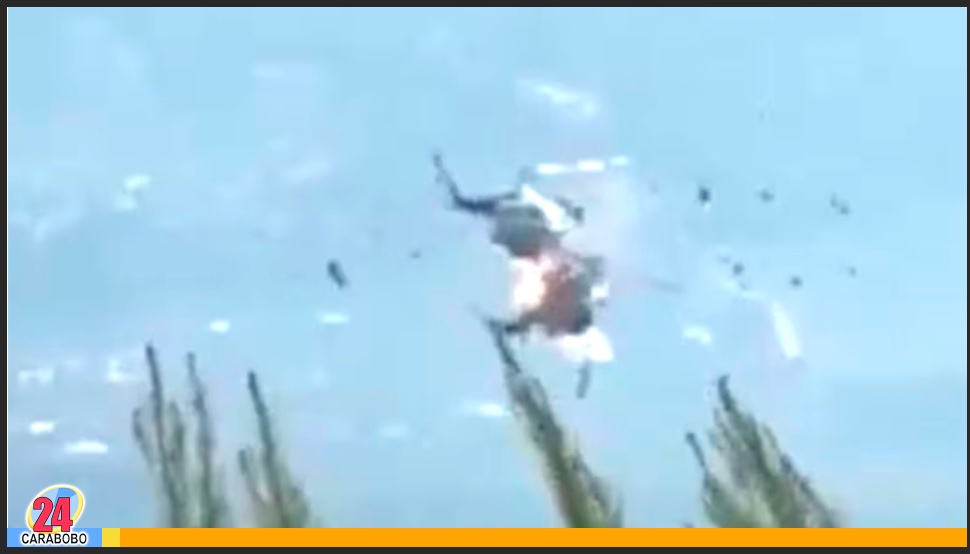 choque de helicópteros en Grecia
