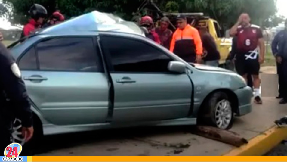 Hecho vial en la Encrucijada de Cagua