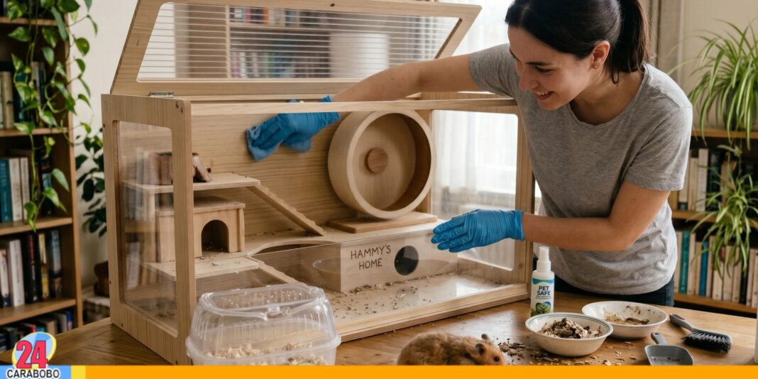 hamster habitat seguro