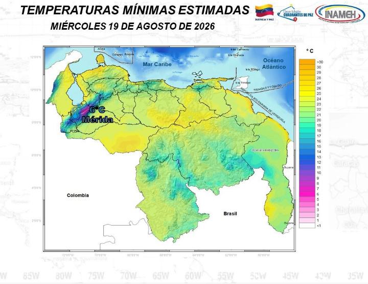 clima hoy 19 de agosto 2026
