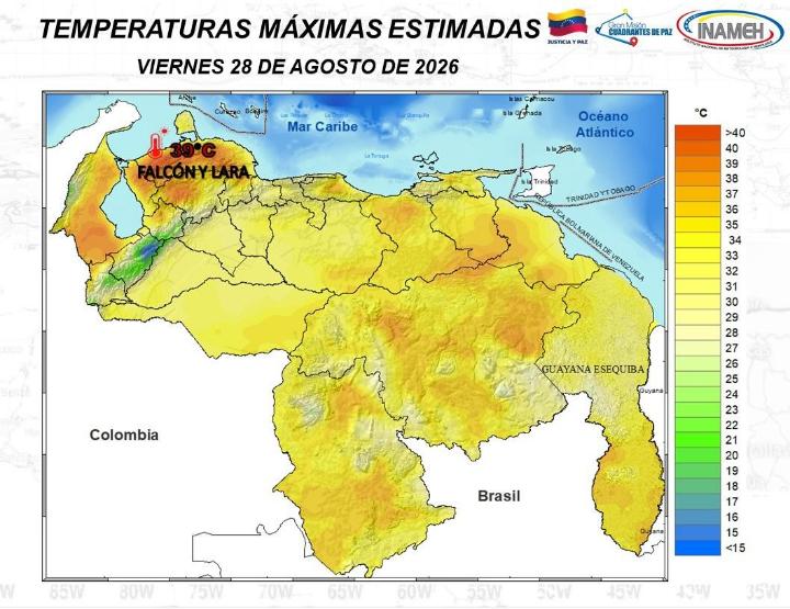 clima hoy 28 de agosto de 2026