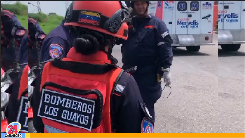 Colisión de motos en Los Guayos