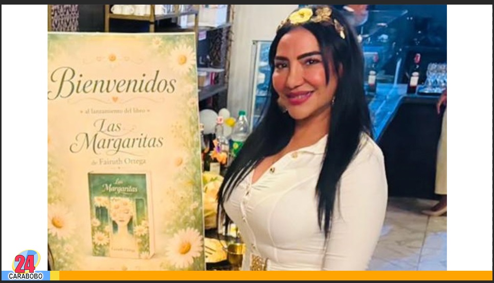 Psicóloga Fairuth Ortega presentó su libro: "Las Margaritas"