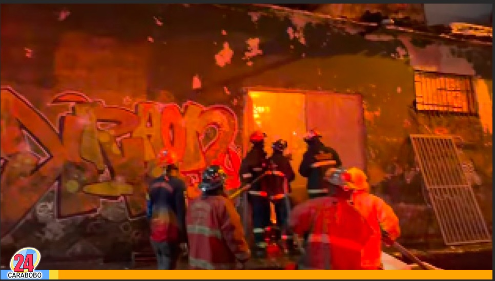 Incendio de gran magnitud en Sarría