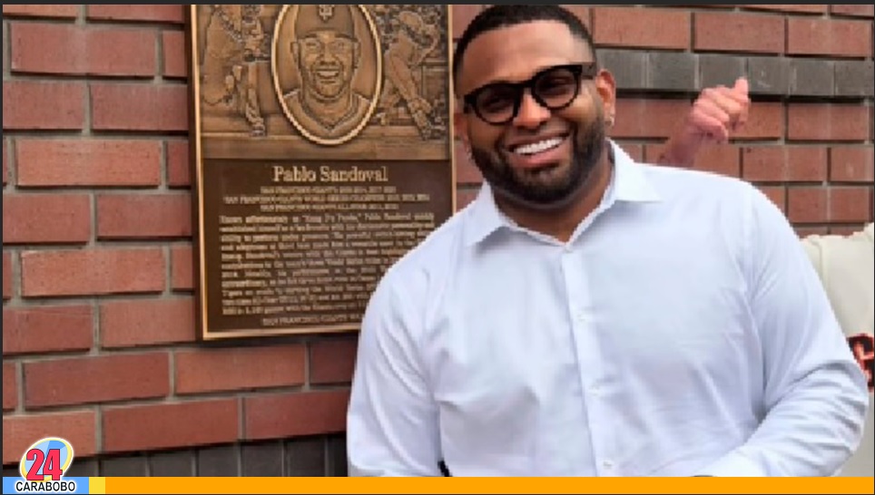 Pablo Sandoval fue exaltado al Salón de la Fama de los Gigantes