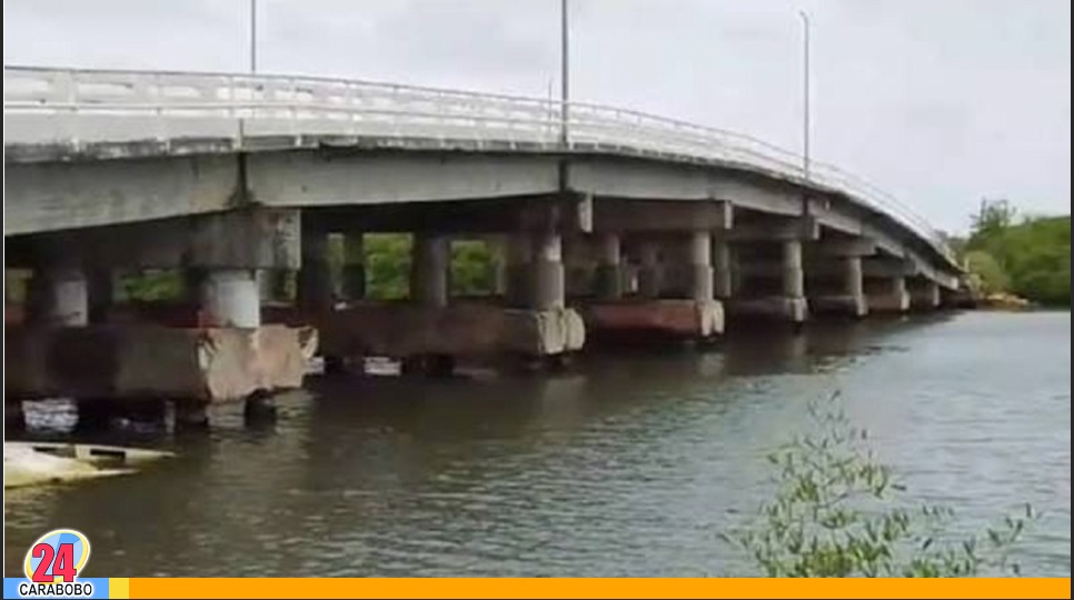 Puente de Punta Brava en Morrocoy