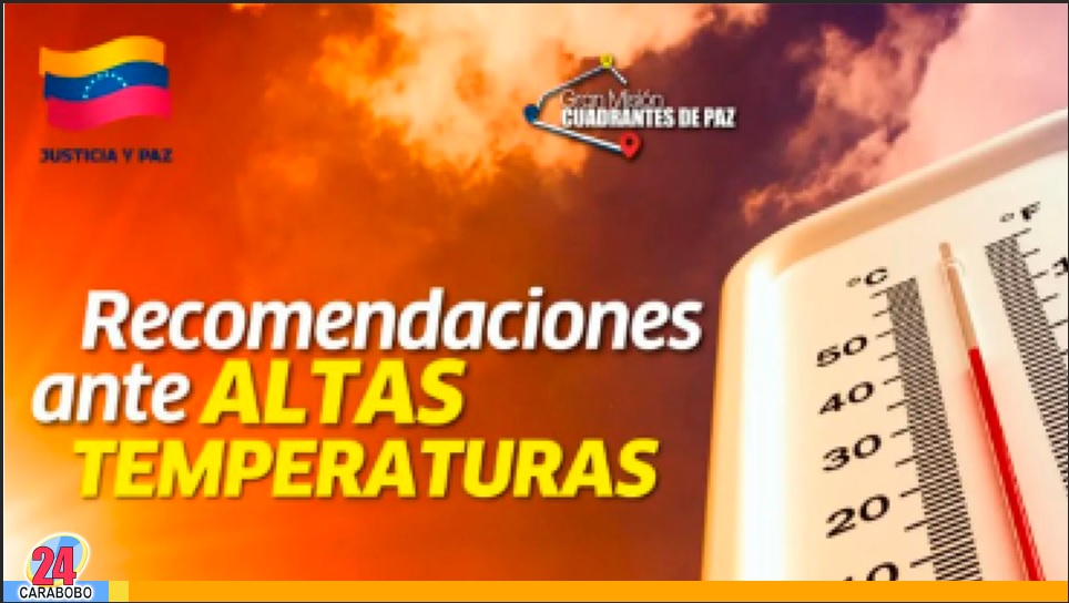 Altas temperaturas en el país