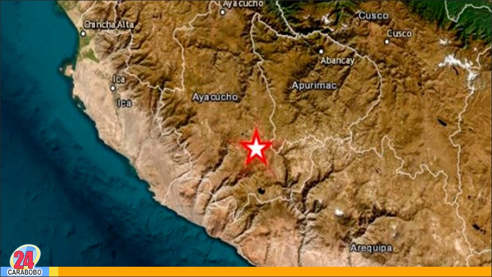 Reportaron sismo en Perú
