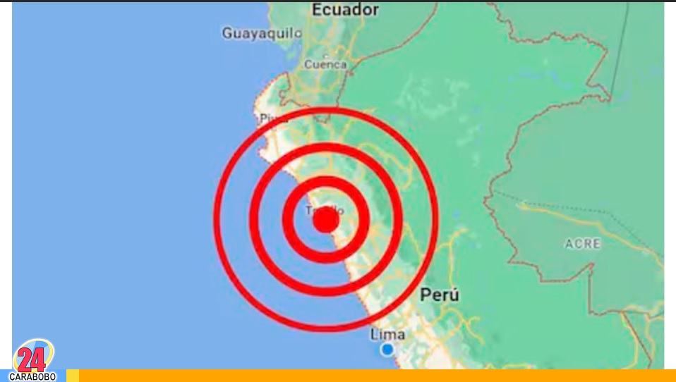 Varios sismos reportaron en Perú hoy viernes