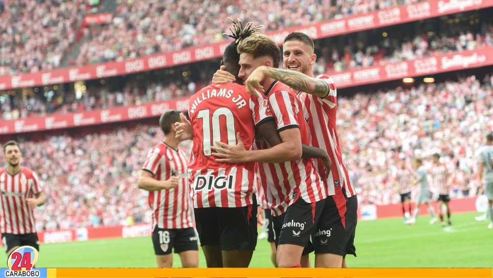 Bilbao goleó al Atlético de Madrid