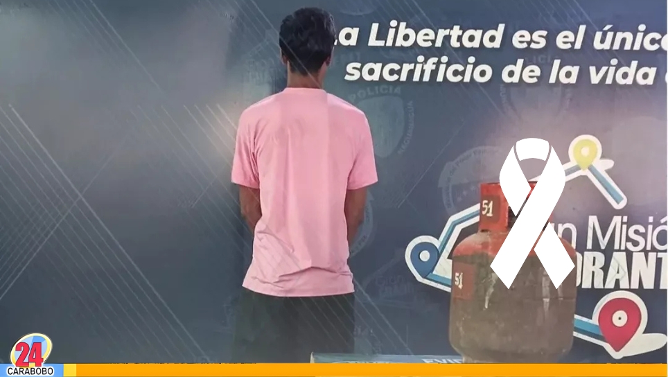 Capturado por hurtar una bombona en Naguanagua