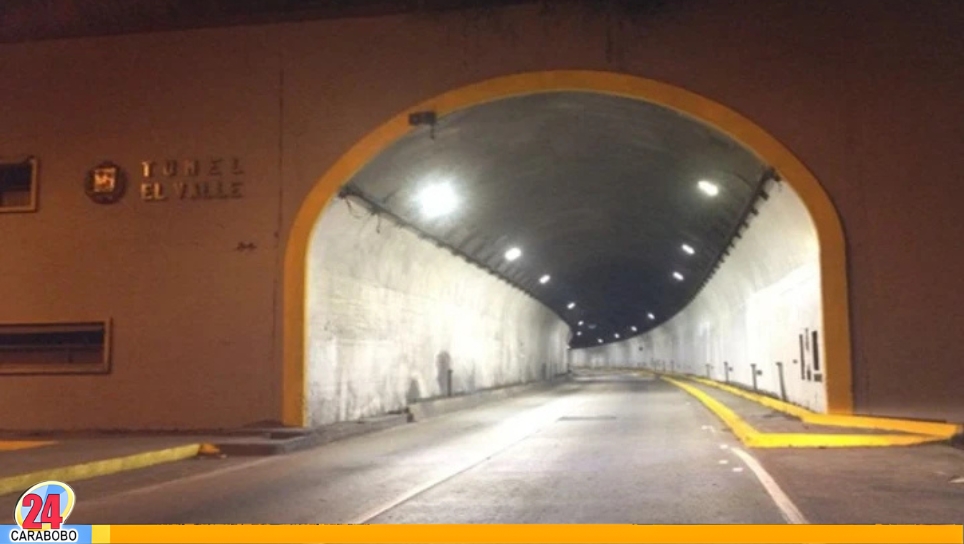 Cierre de Túnel el Valle en Caracas