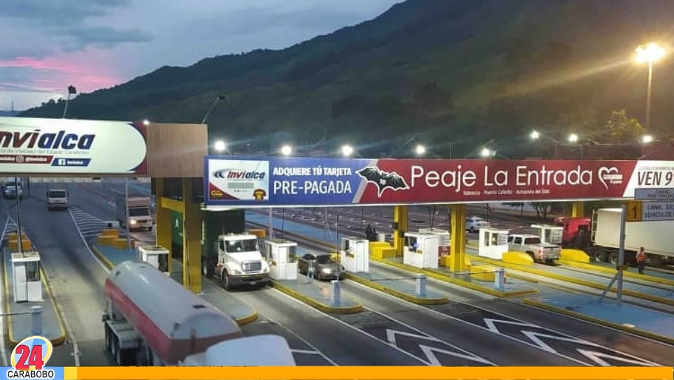 Cierre parcial Peaje La Entrada