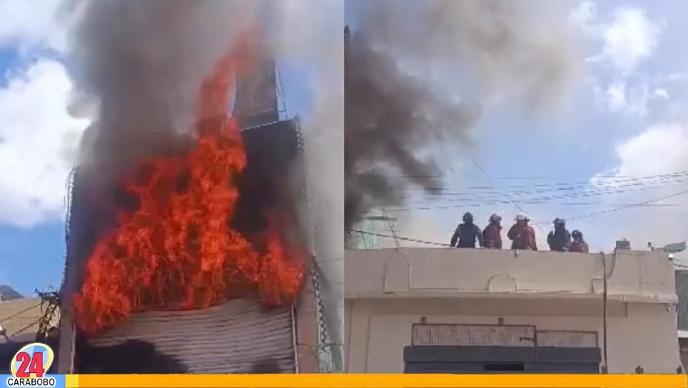 Controlado incendio en El Cementerio Caracas