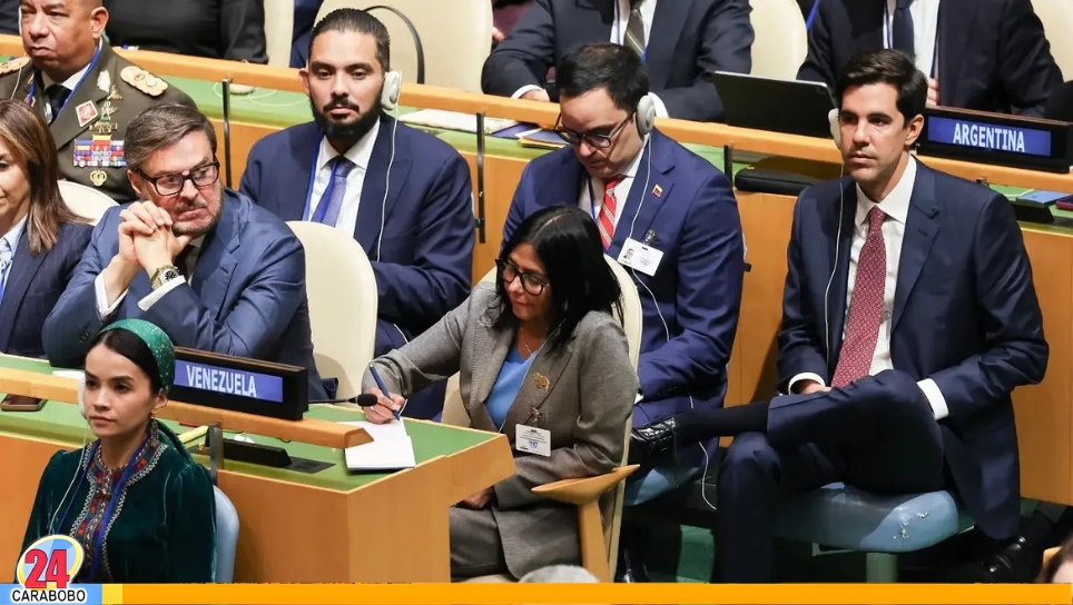 Delcy Rodríguez Asamblea de la ONU