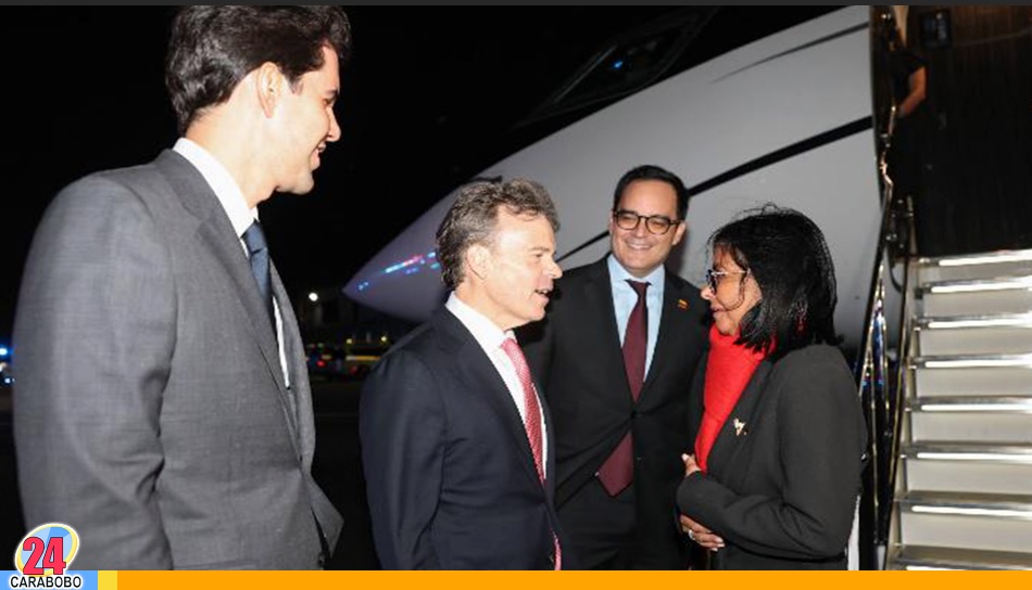 Delcy Rodríguez llegó a Nueva York