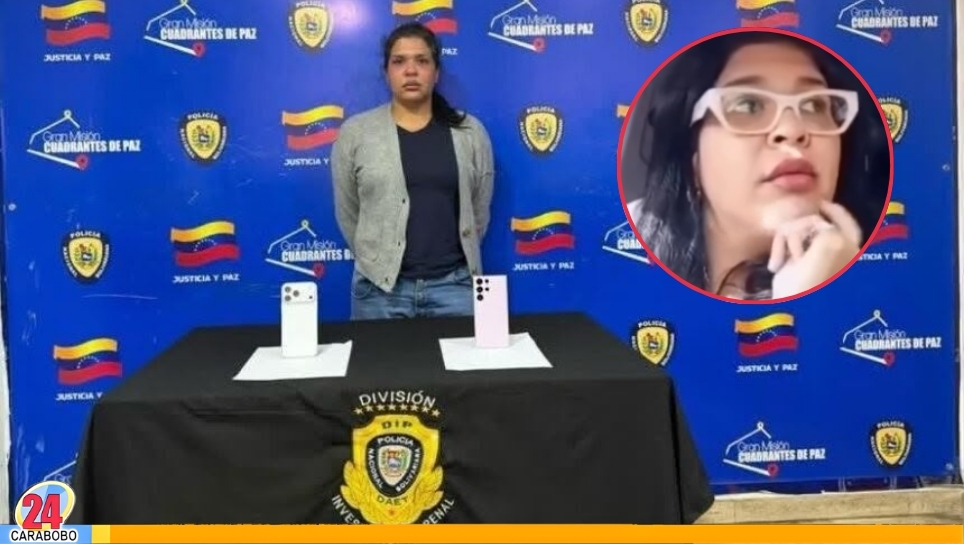 Detenida en Carabobo La Tapa del Frasco
