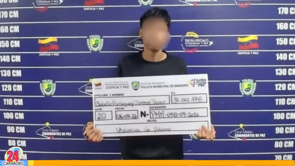 Detenido por abuso a menor en Margarita